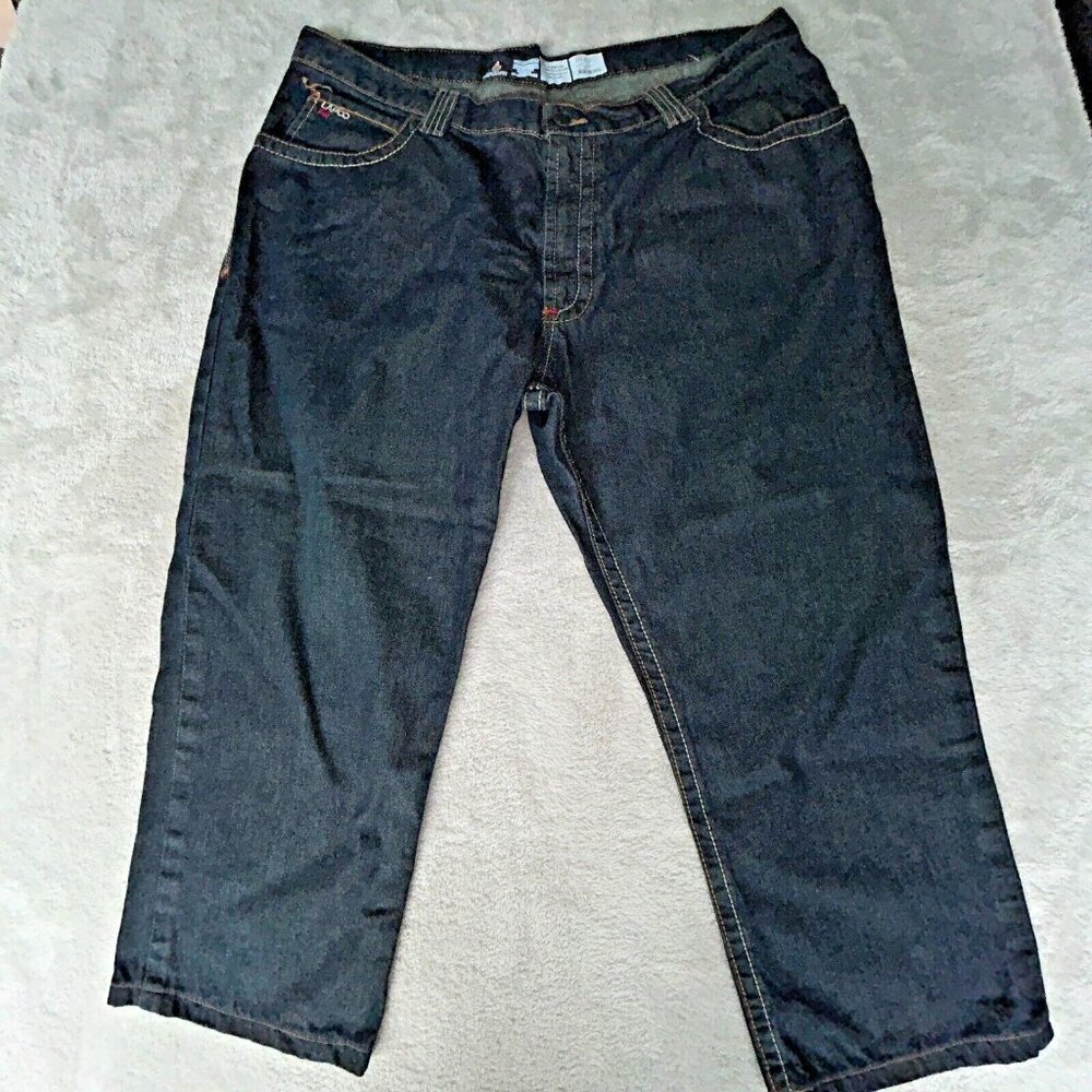 Men's Lapco FR Jeans Fire Resistant - Size 42" x 24" SHORT 100% cotton Work NOTE
